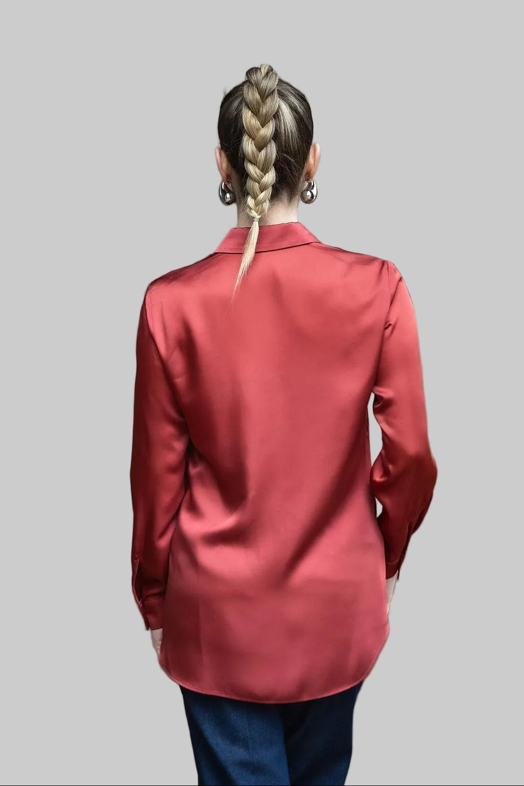 Дамска риза в корал