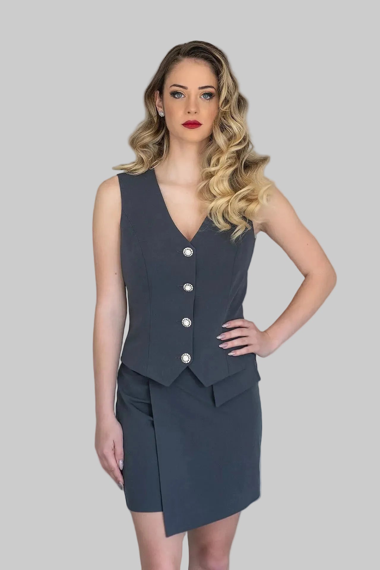 Сет елек и пола-панталон 