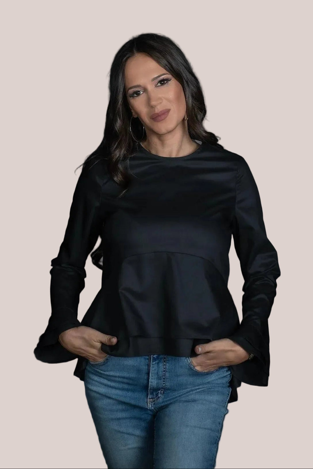 Топ в черно